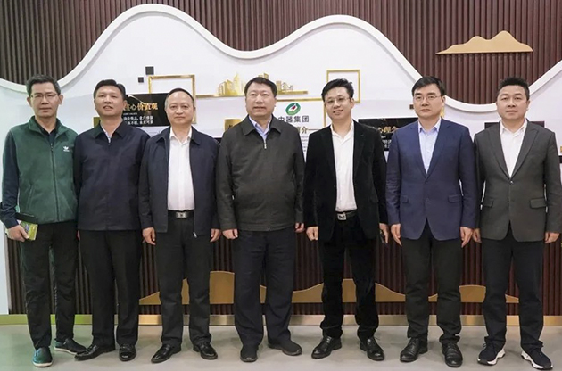 安庆市市长张君毅一行考察中器集团 力促绿色循环产业科技创新与区域协同发展 
